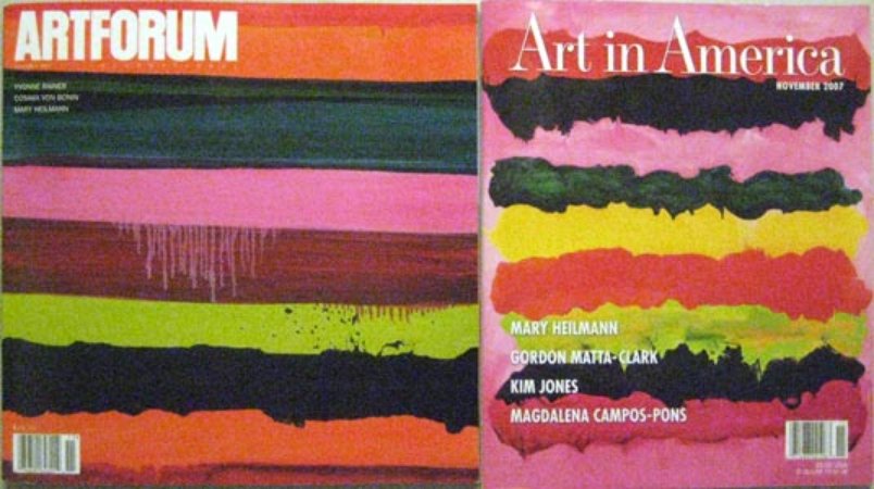 Heilmann's magazine covers