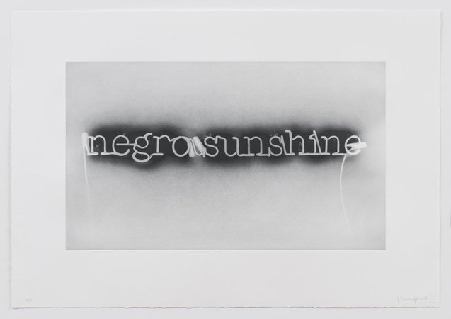 glenn ligon warm glow