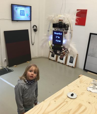 MICHAEL WINTERBERG Mutant Tamagotchi 2016 at Kaskadenkondensator Basel at Liste 4