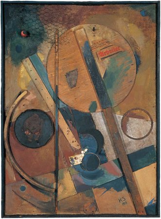 The Worker Picture, by Kurt Schwitters
