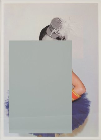 JULIA WACHTEL Untitled (rectangle with hat and arm), 2015