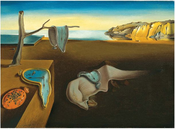 salvador dali the persistence of memory