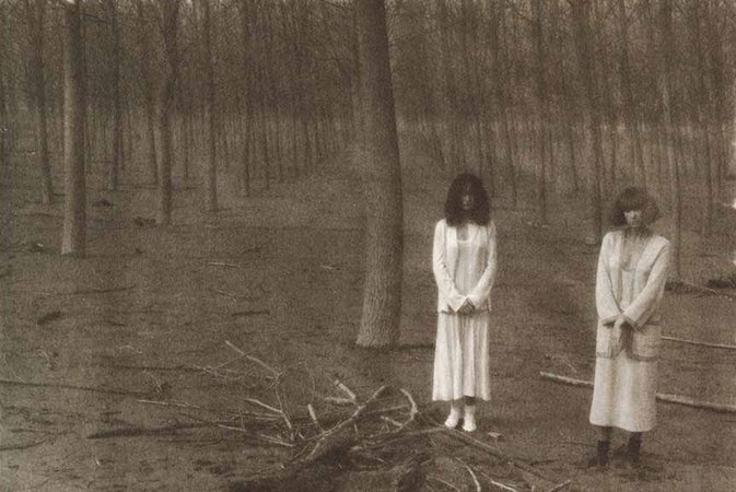 Deborah Turbeville's Isabelle Weingarten and Ella Milewiecz, 1978