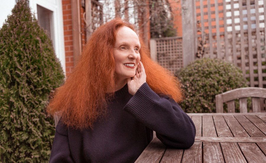 Louis Vuitton x Grace Coddington fashion editorial