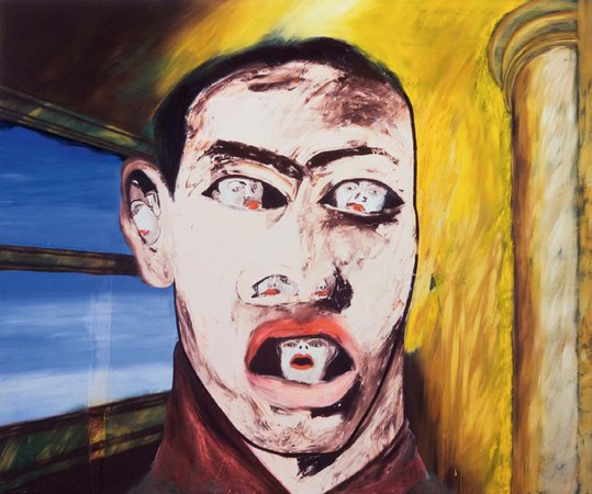 Francesco Clemente's Untitled, 1983