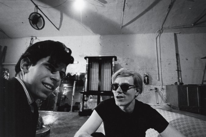 Stephen Shore and Andy Warhol