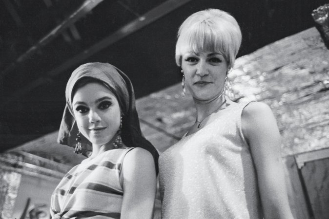 Edie Sedgwick and Ingrid Superstar