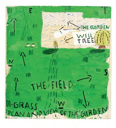 Rose Wylie, Willow Tree, 2015