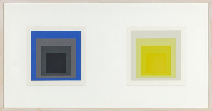 JOSEF ALBERS Formulation: Articulation, 1972