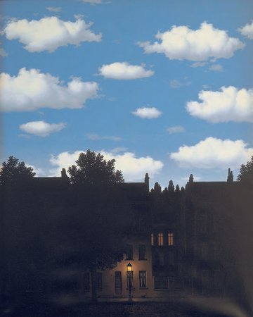 Rene Magritte, L'empire des lumieres, 1952