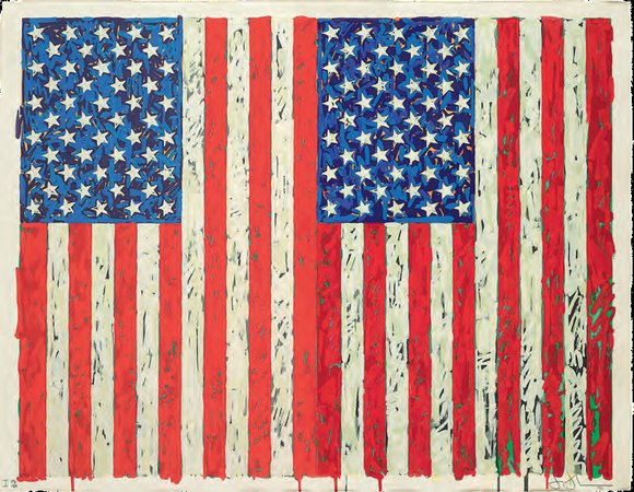 Jasper Johns, Flags I, 1973