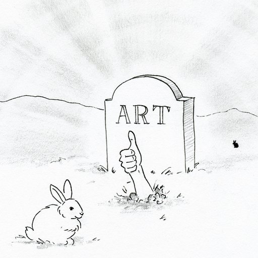 A Dead Rabbit and Why I Can’t Leave the Art World