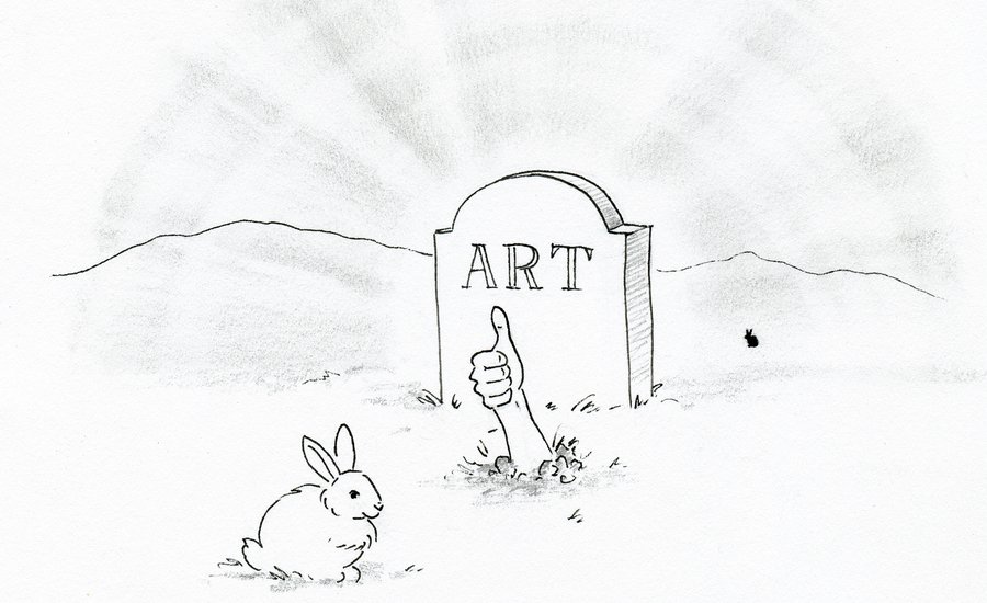 A Dead Rabbit and The Marvel of Virtuosity: Why I Can’t Leave the Art World Behind