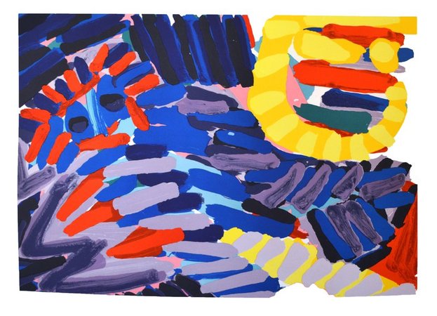 KAREL APPEL Ten by Appel Series #4, 1978