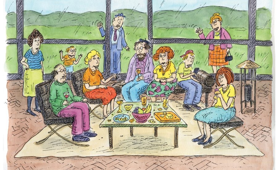 Cartoonist Roz Chast Takes on The Most Dangerous Adversary: Visiting Relatives