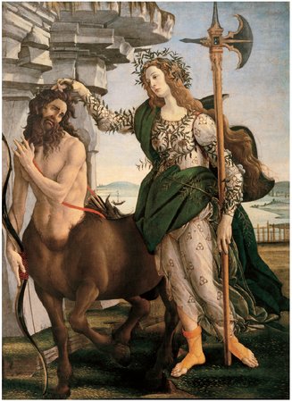 PALLAS AND THE CENTAUR, c.1482