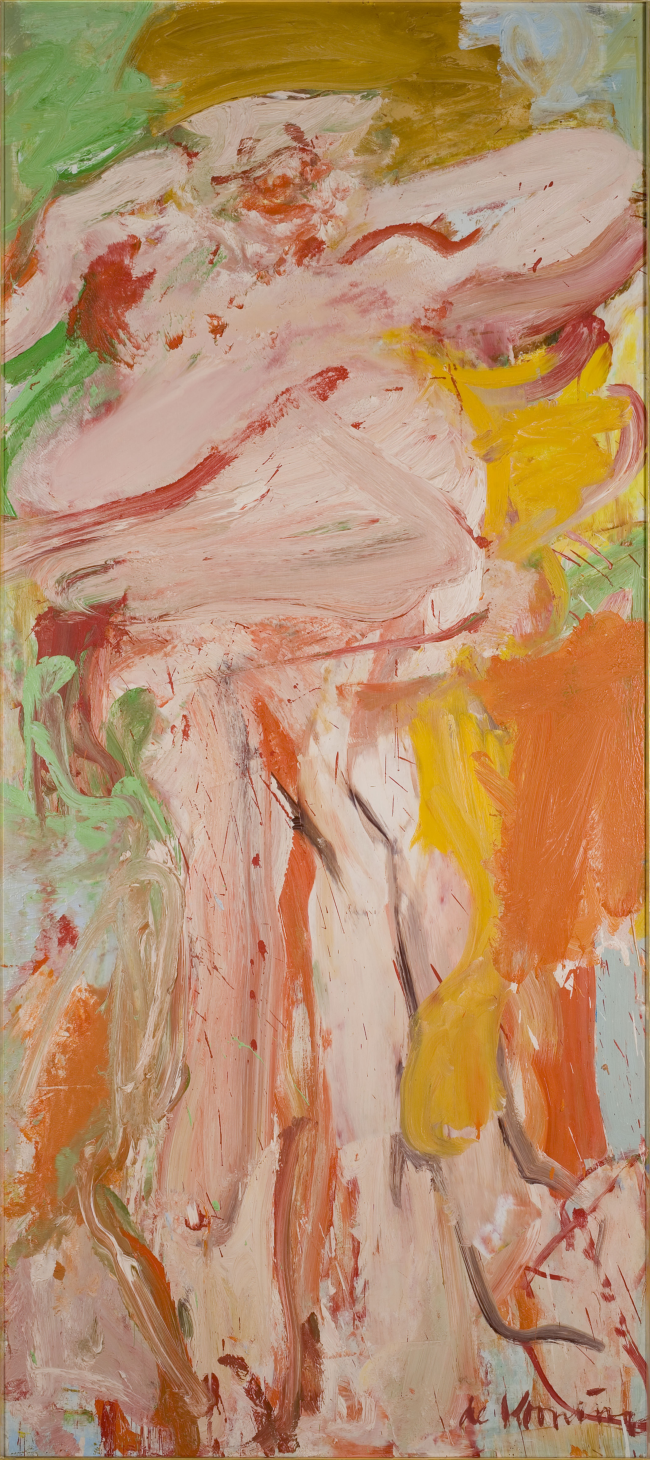 A de Kooning that will be removed from the Davis Museum's galleries tomorrow