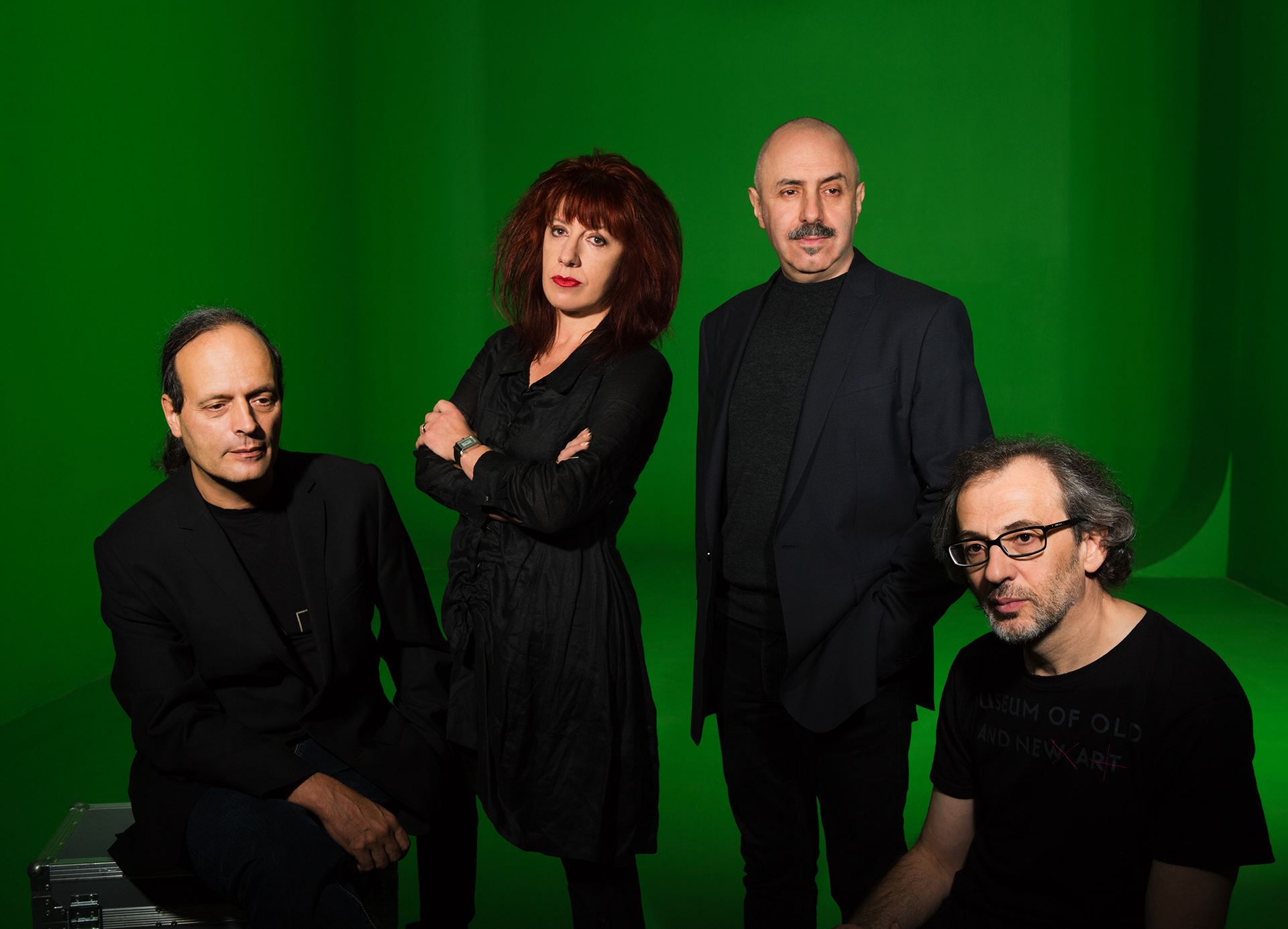 From left to right: Lev Evzovitch, Tatiana Arzamasova, Evgeny Svyatsky, Vladimir Fridkes