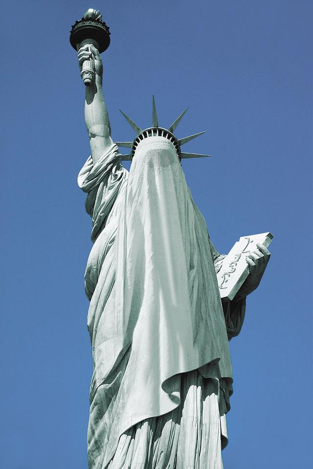 New Liberty, 1996, digital collage