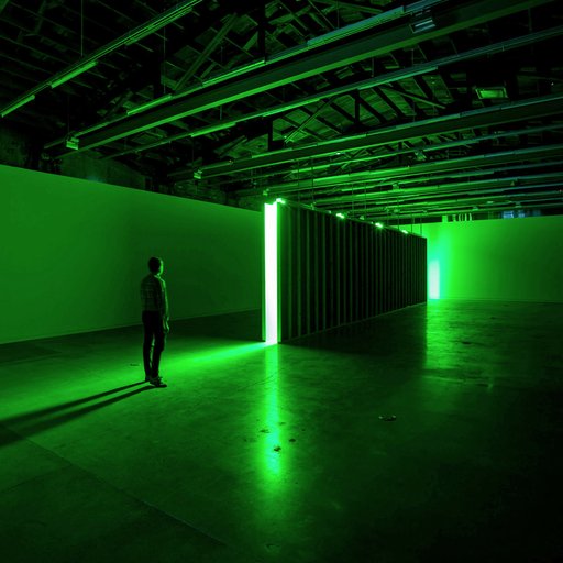 The History of Green and the Work of Nauman, Marden, and Eliasson