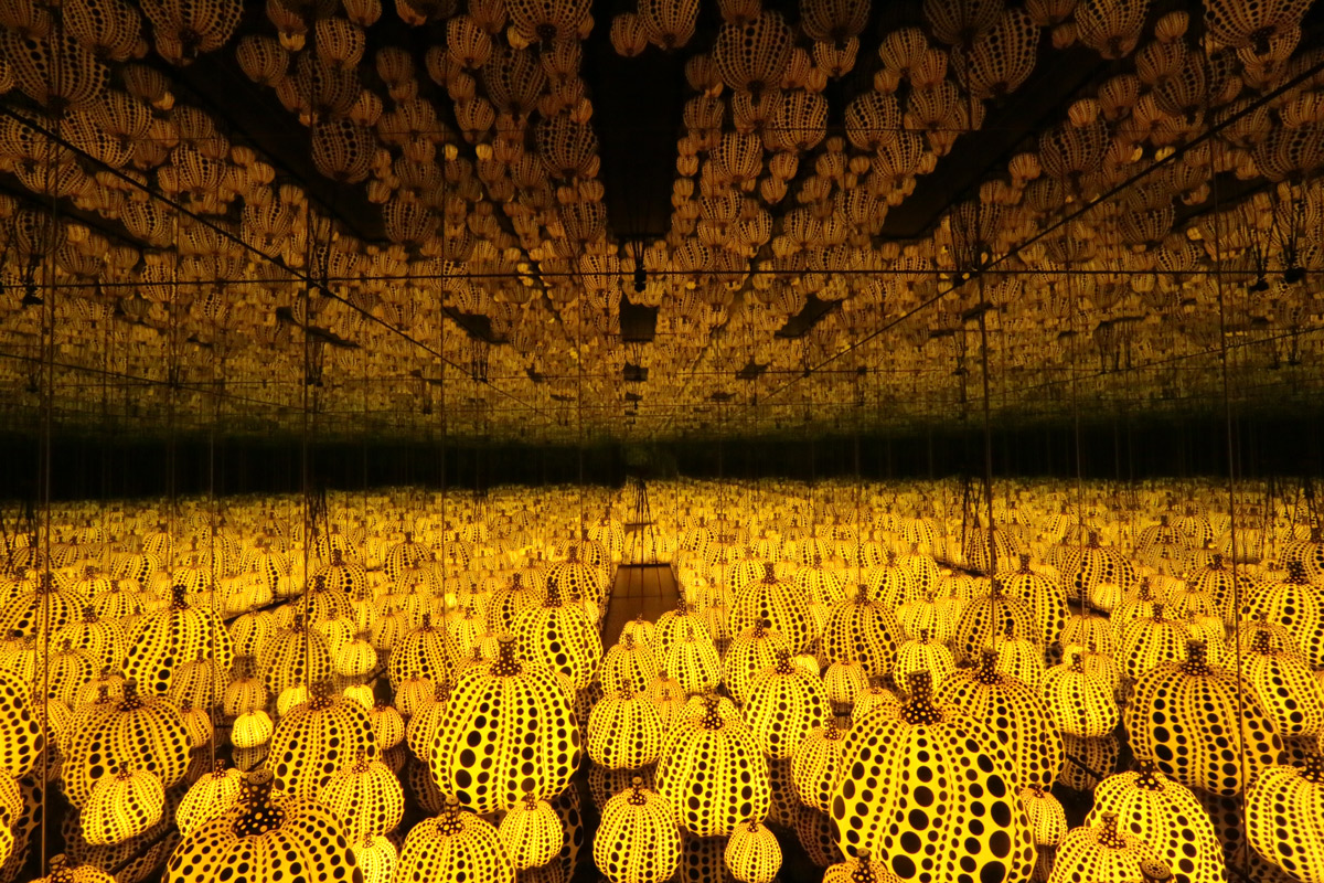 AP Interview: Artist Kusama sees the world in dots - The San Diego  Union-Tribune