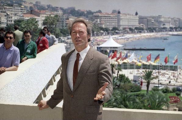 Louis Malle, Monica Vitti, and Roman Polanski at the 1968 Cannes