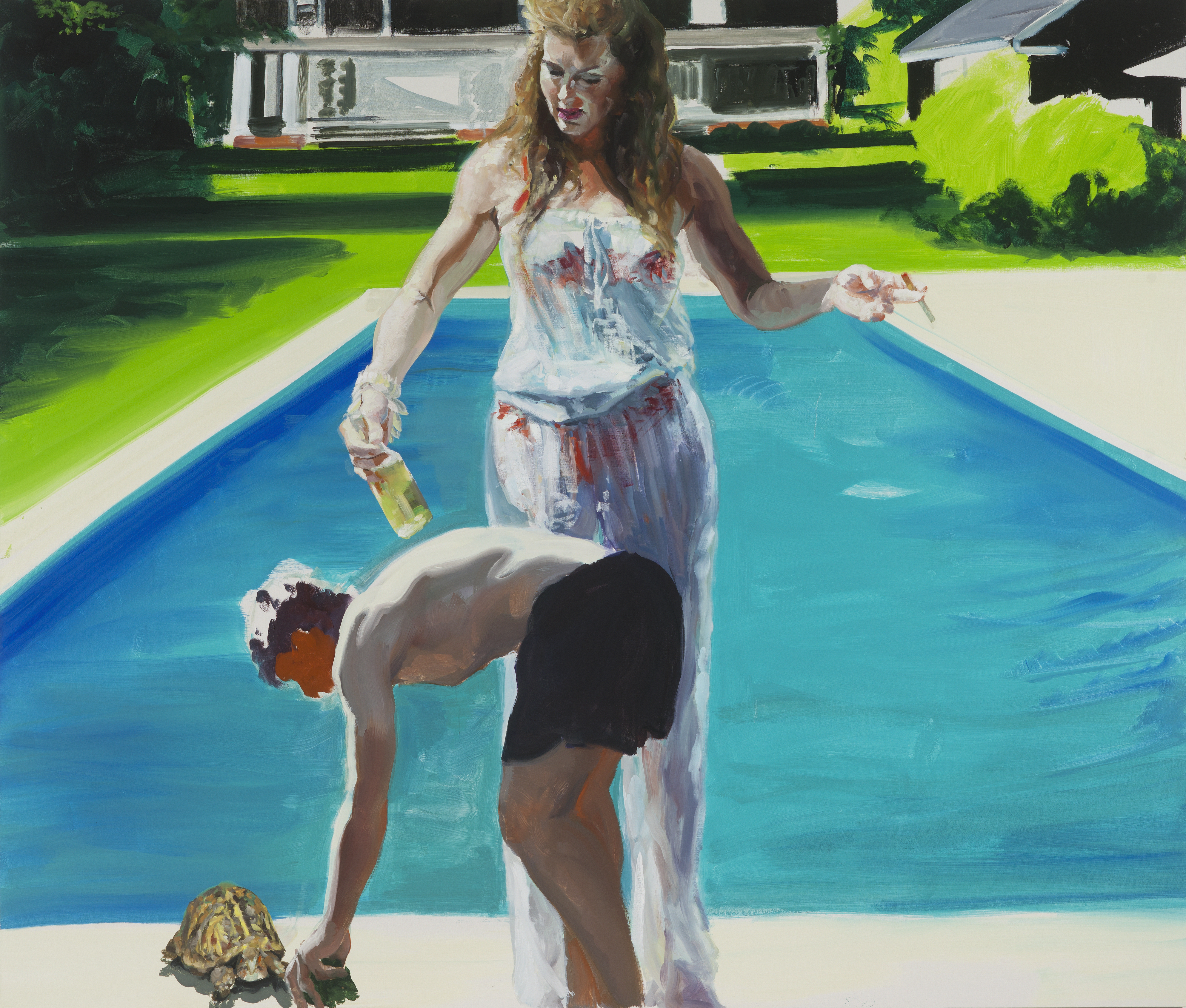 Feeding the Turtle (2016) © Eric Fischl. Courtesy of the artist and Skarstedt, New York.