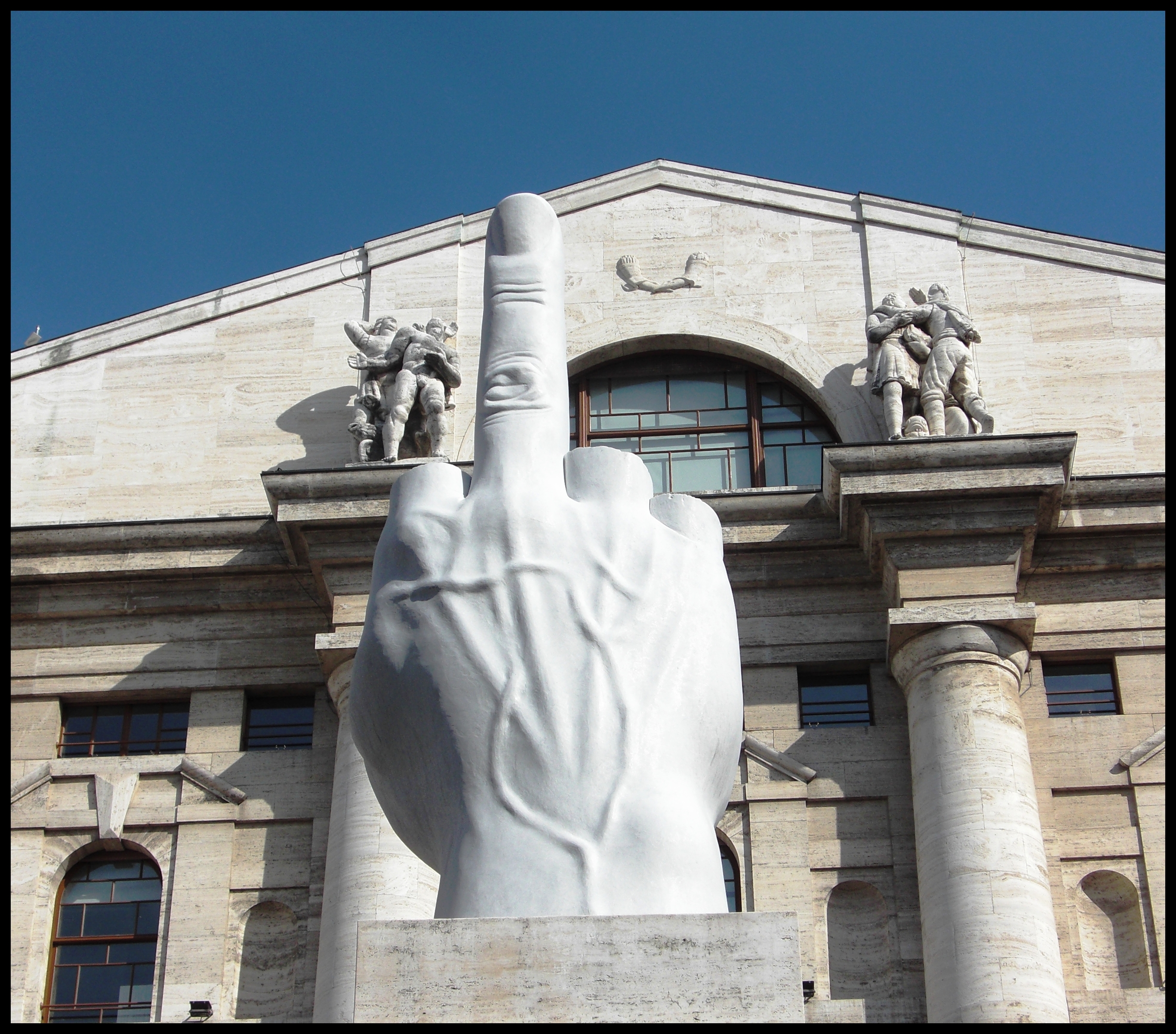 Art Industry News: Police Are Pretty Sure Maurizio Cattelan's