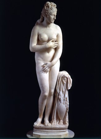 Capitoline Venus, 2nd century ad; marble; H: 6 ft. 4 in.; Image Courtesy