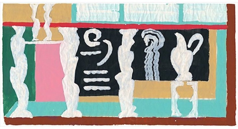 Betty Woodman, Fountain, 2016, Print, $980