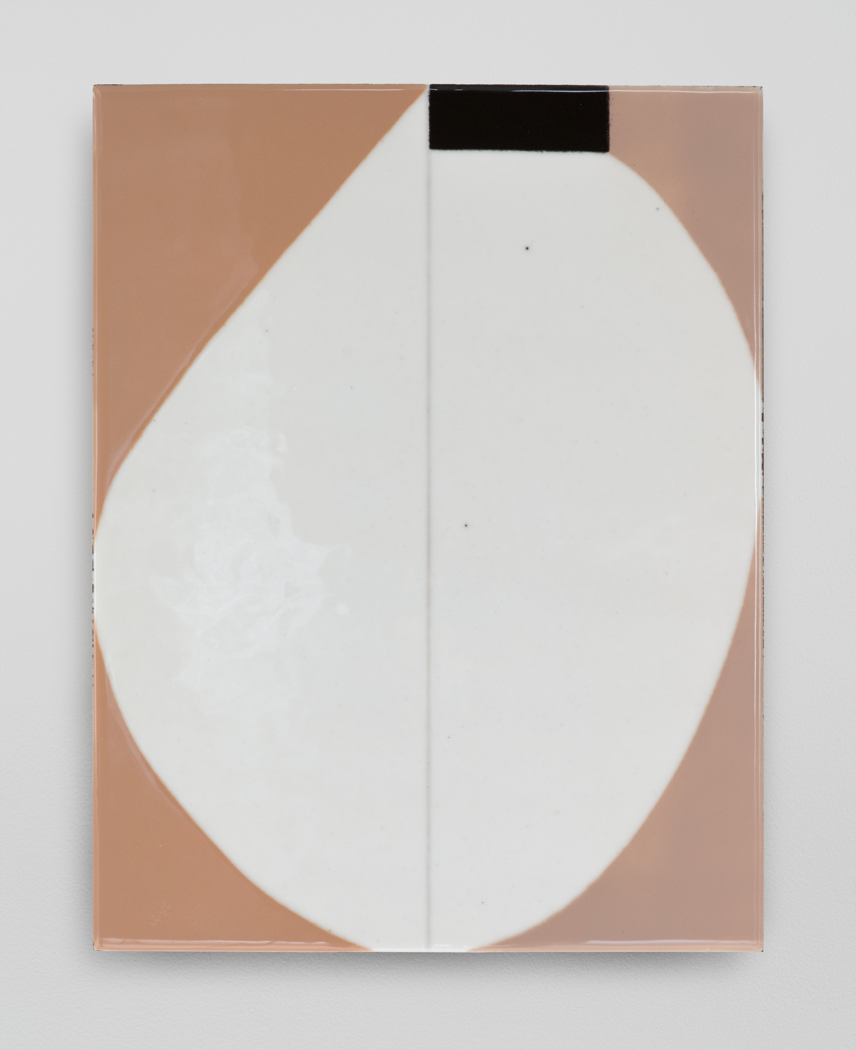 Ulrike Müller, Others, 2015. Vitreous enamel on steel, 15.5 x 12 in. Courtesy of the artis