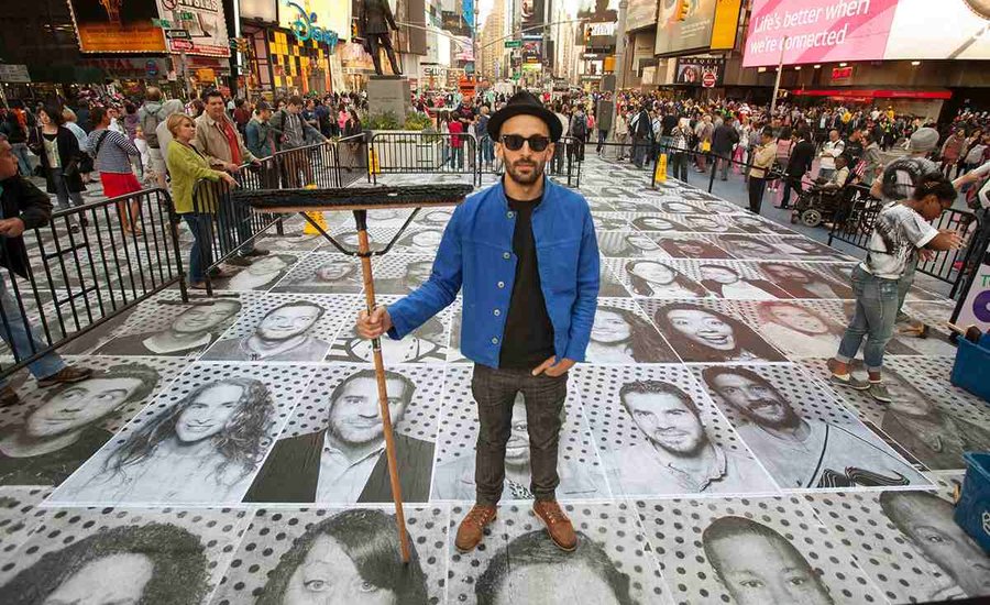 Street Artist JR Describes His 7 Most Politically Powerful Works