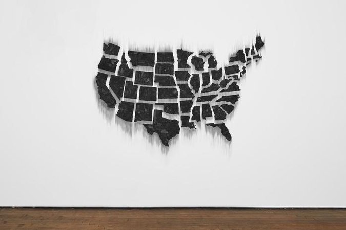 Teresita Fernández Fire (United States of the Americas) , 2017. Image courtesy