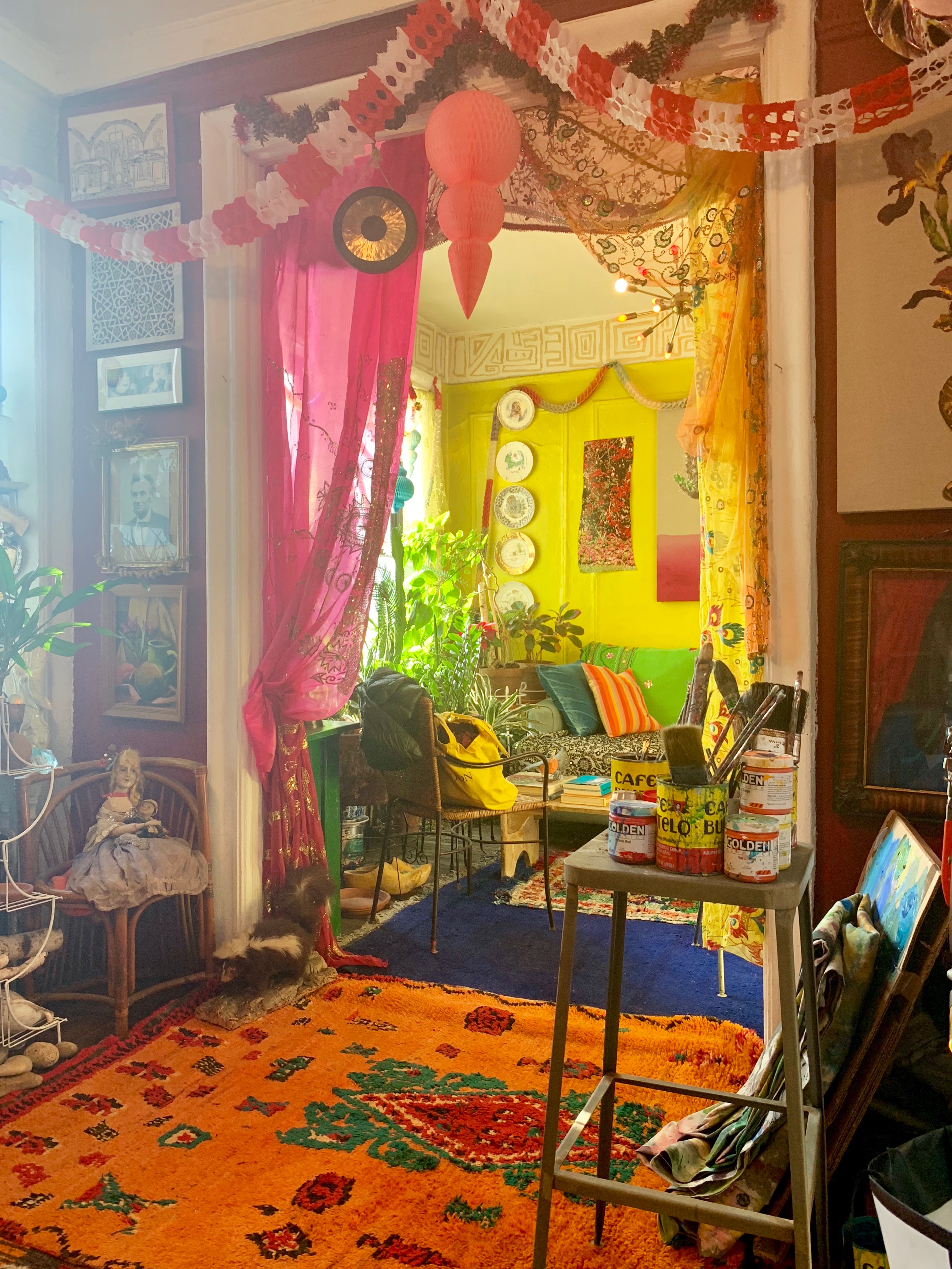 Inside Tabboo!'s apartment. Courtesy the artist and Gordon Robichaux, NY