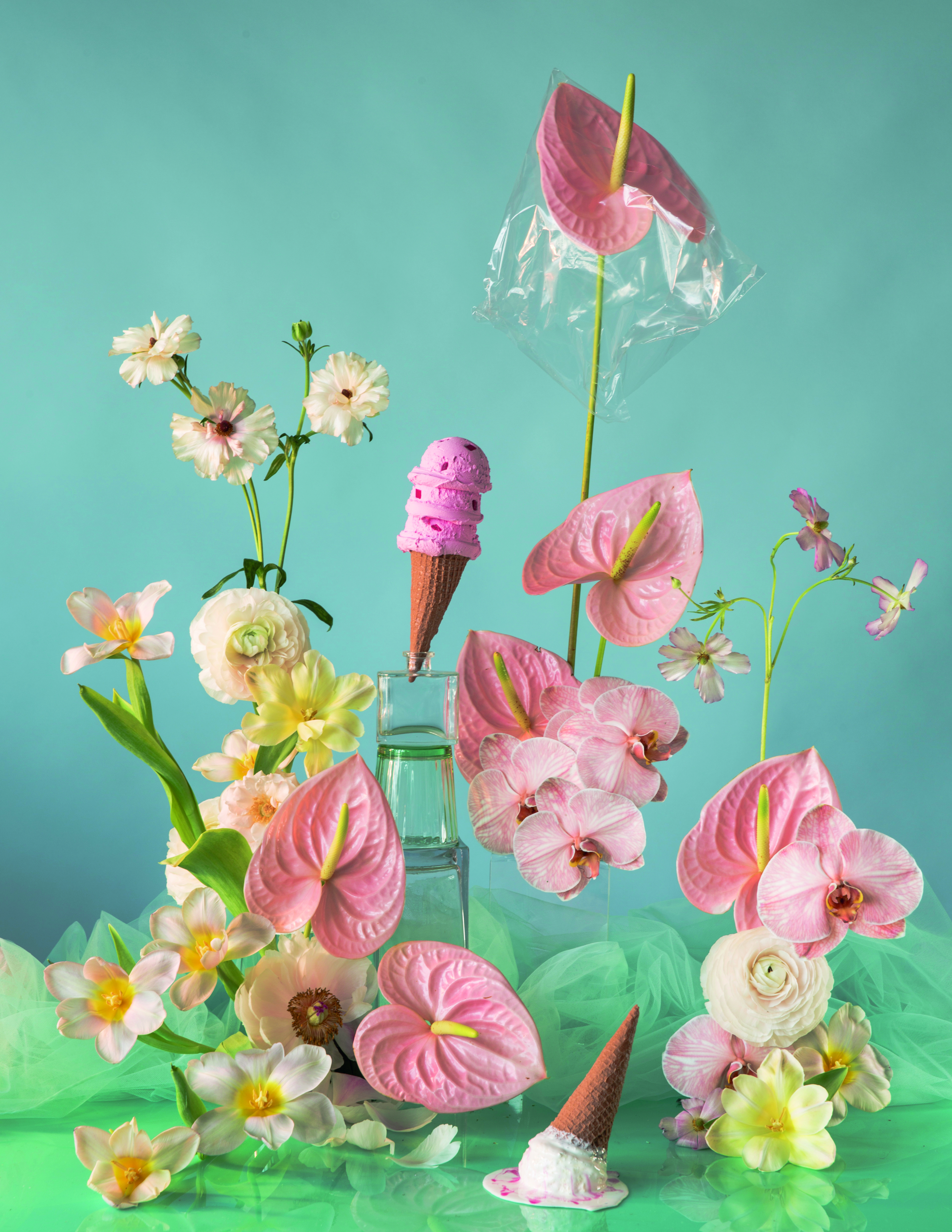 a.p. bio (Doan Ly, New York): fake food shoot for Gossamar magazine – photography, art dir