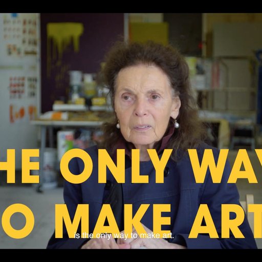 Video: A Studio Visit with Pat Steir as She Prepares for the Hirs