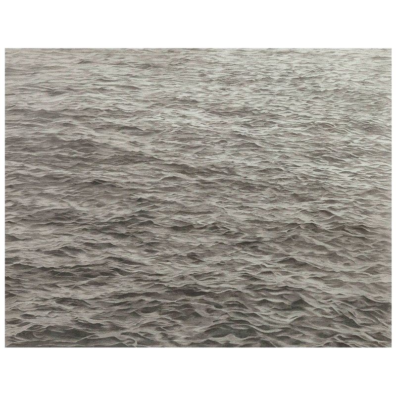 Ocean With Cross #1, 2005, screenprint on woven paper, edition of 108, available for purch