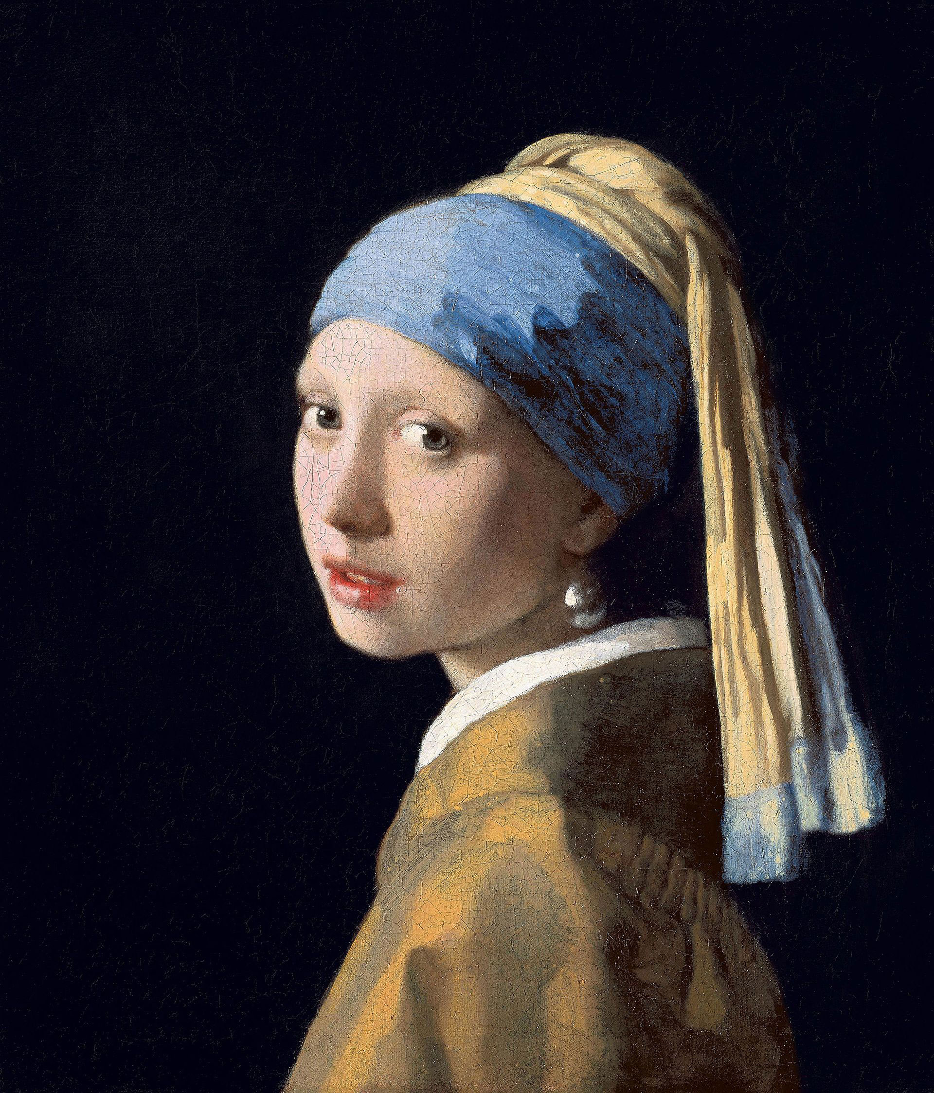 Johannes Vermeer - Girl With A Pearl Earring, 1665