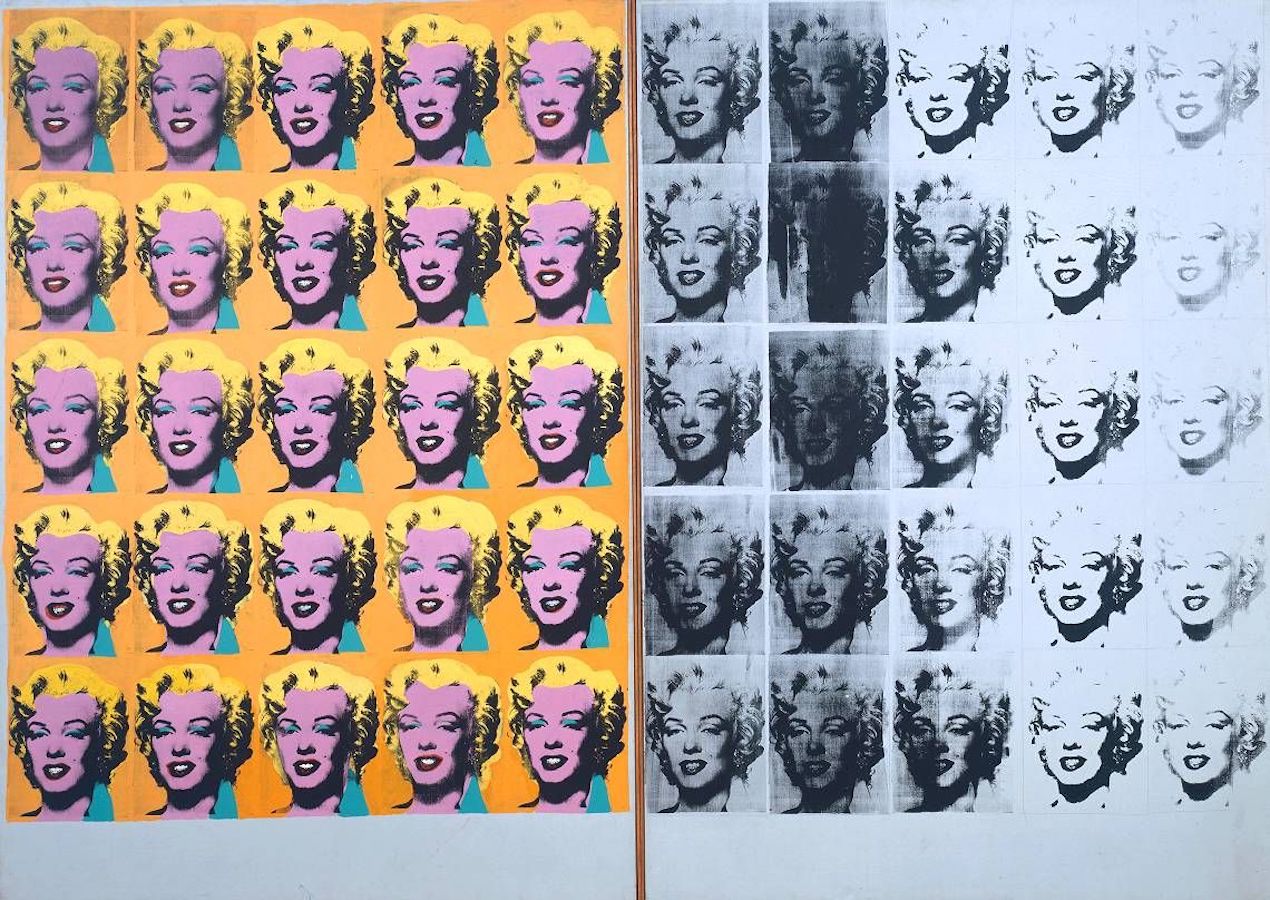 Anatomy Of An Artwork Marilyn Diptych 1962 By Andy Warhol Art For Sale Artspace