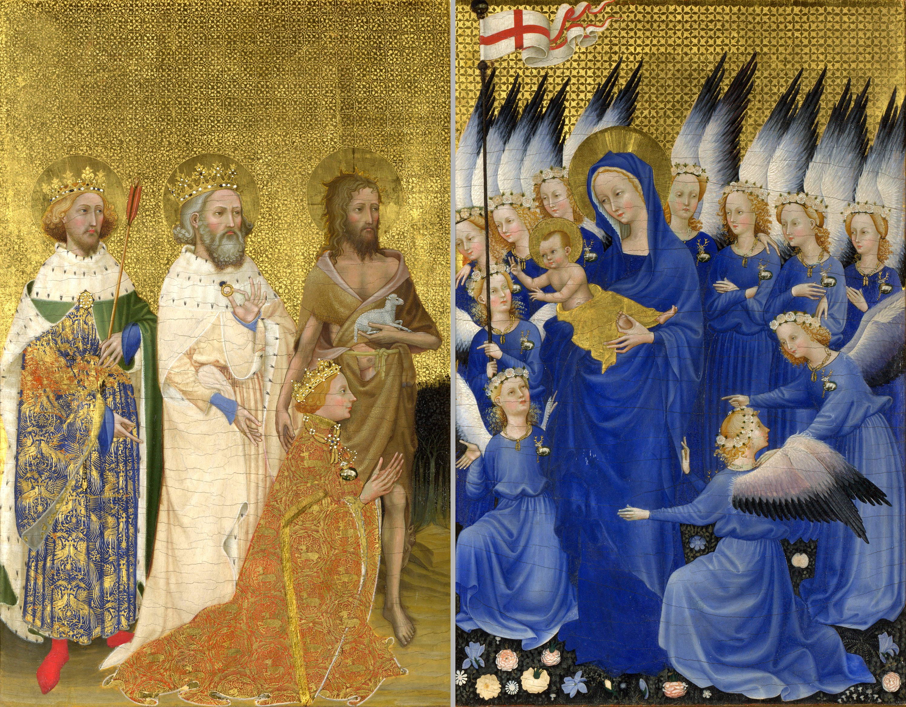 The Wilton Diptych of 1396