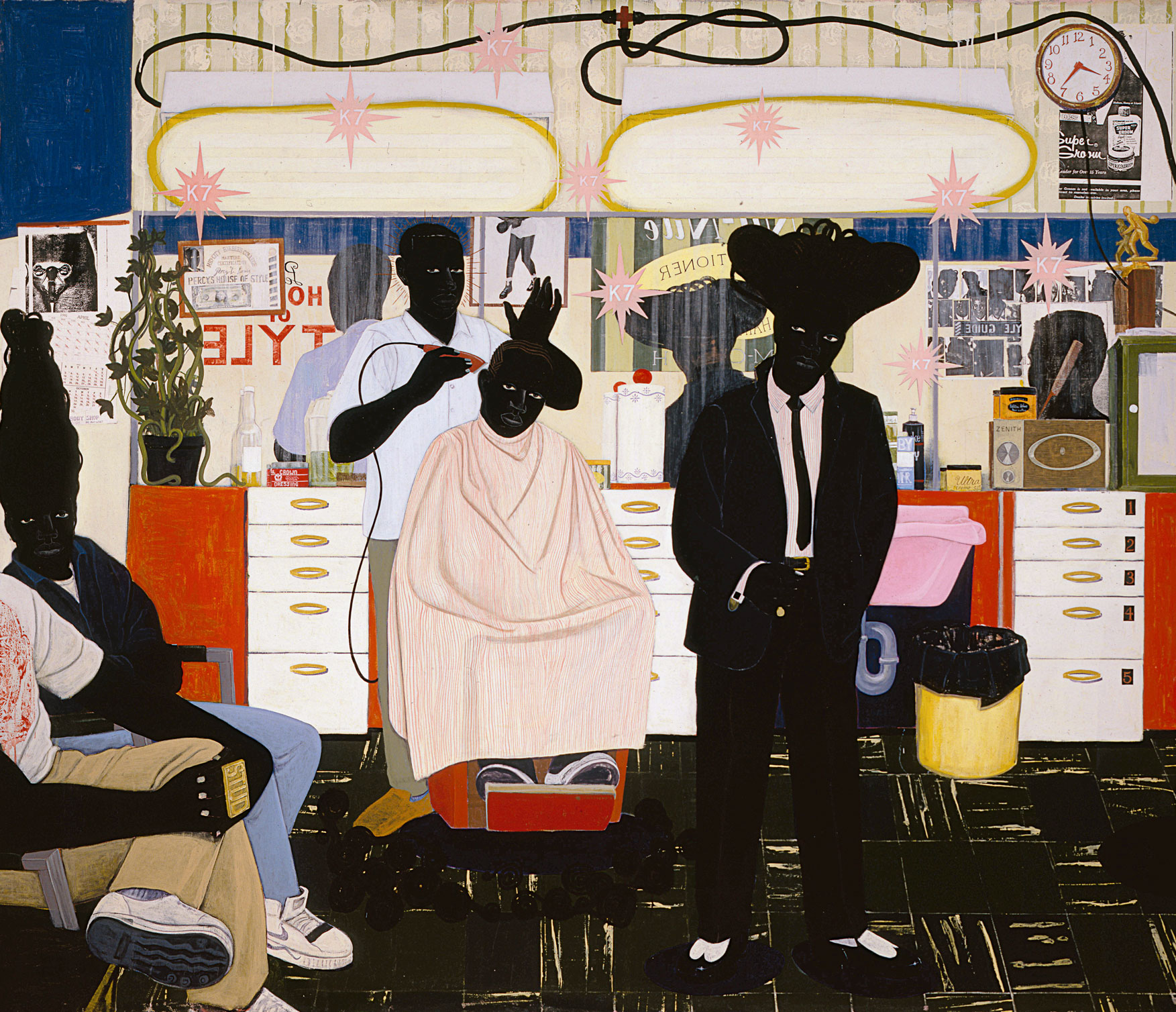 De Style, 1993, acrylic and collage on canvas, 264 x 310 cm. Picture credit: