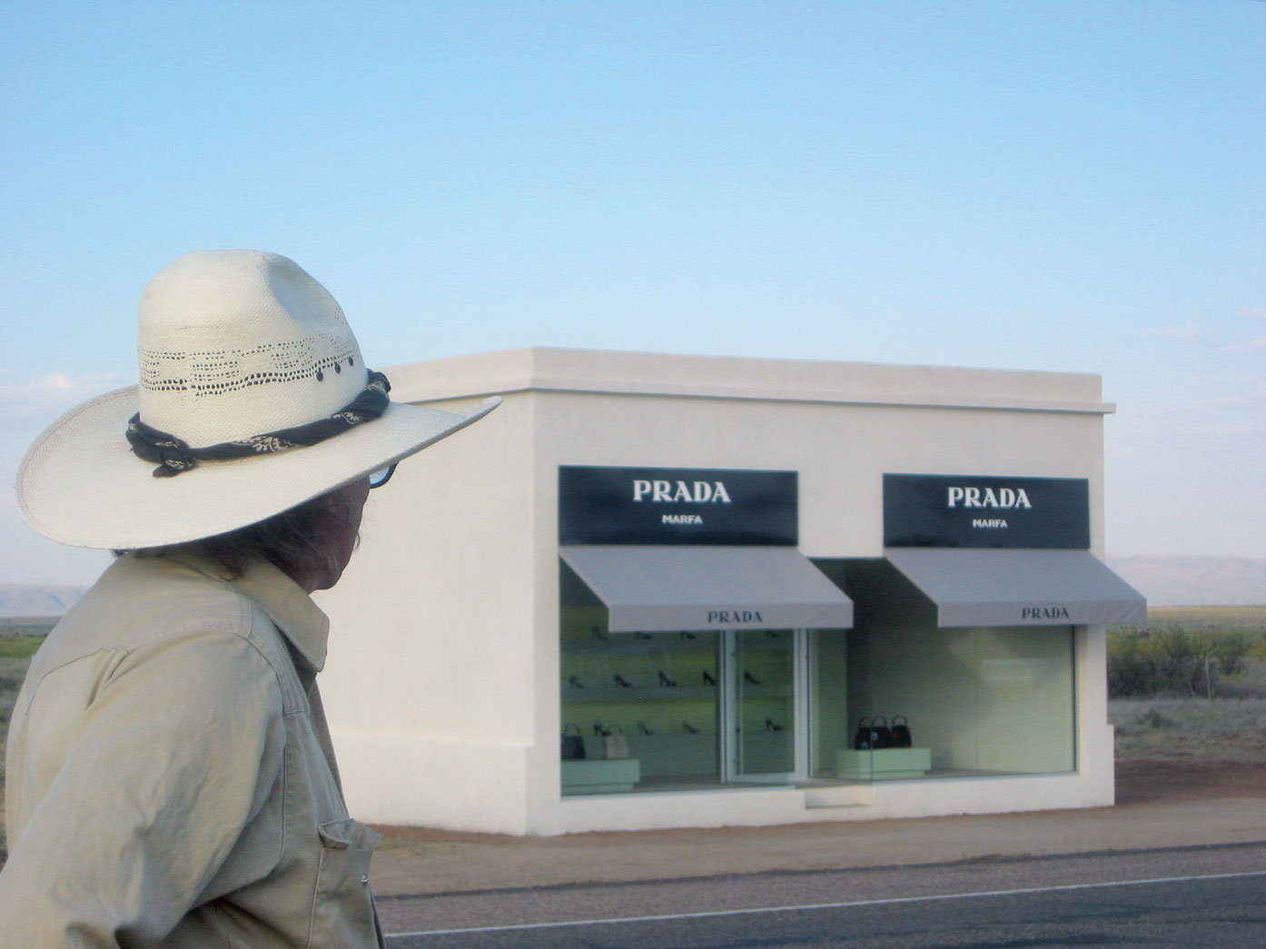 James Evans - Prada Marfa 2020 – Ballroom Marfa