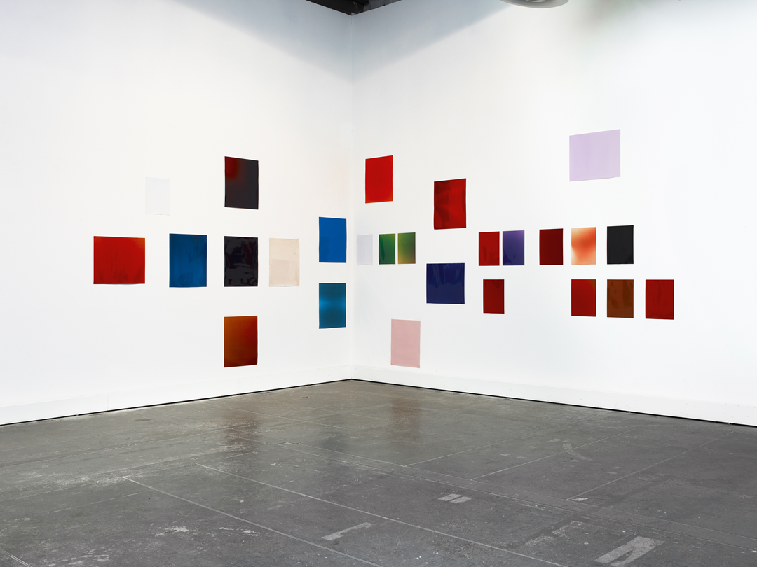 Silver Installation VII, 2009, 26 colour photographs, 306 x 843 cm, installation view at t