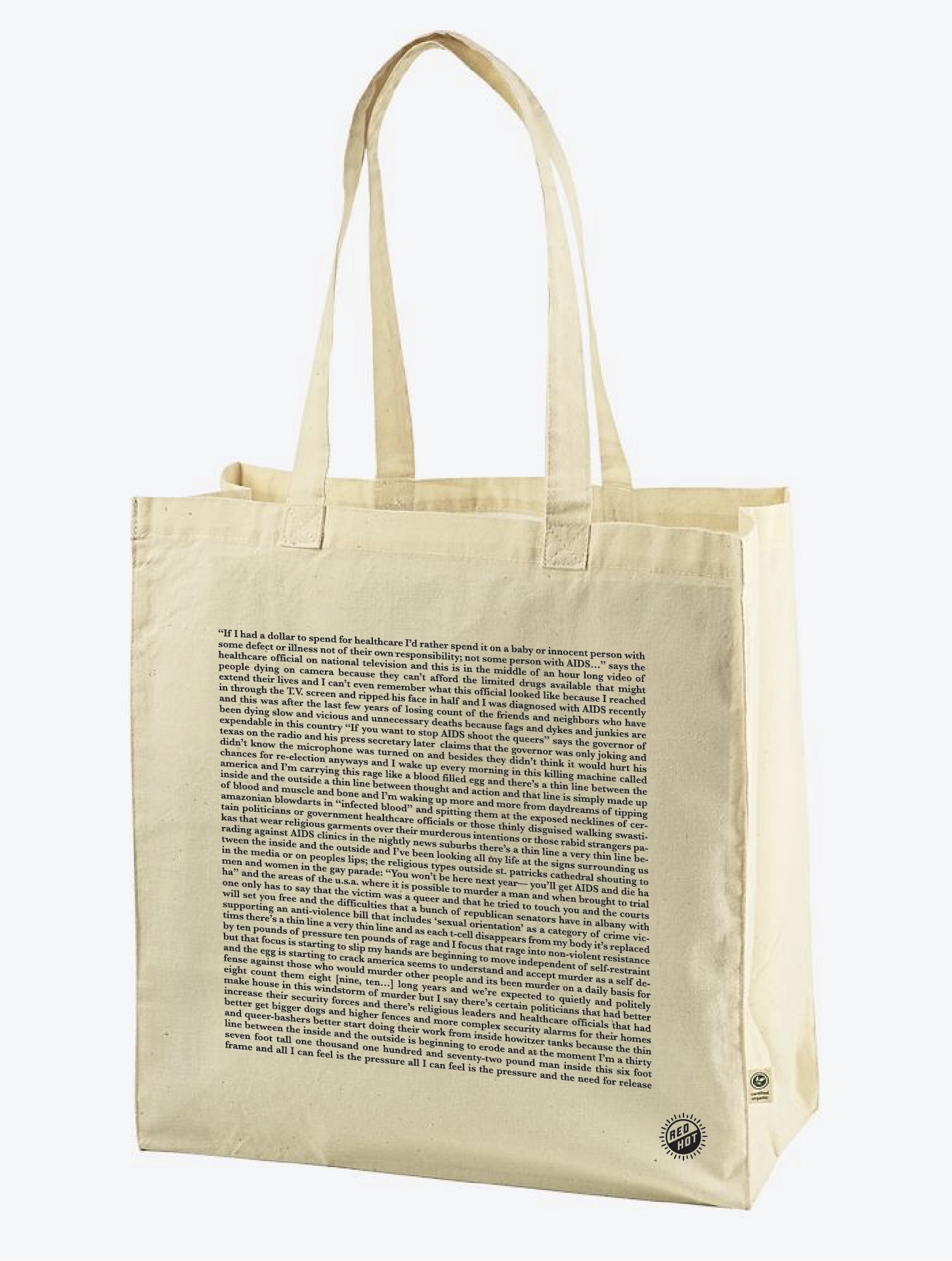 Buy the David Wojnarowicz tote bag here