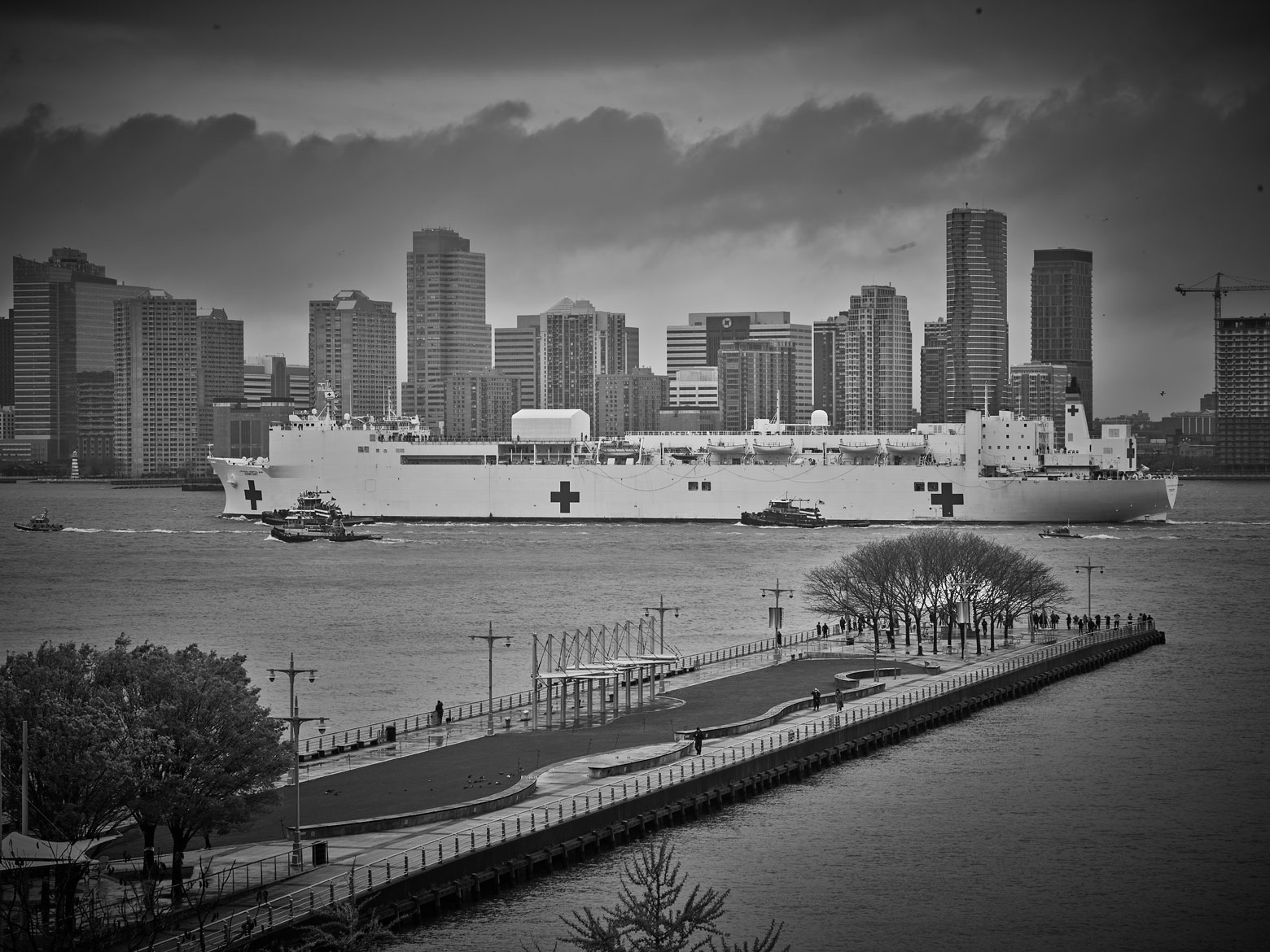 Mark Seliger - USNS Comfort, New York, NY, April 30