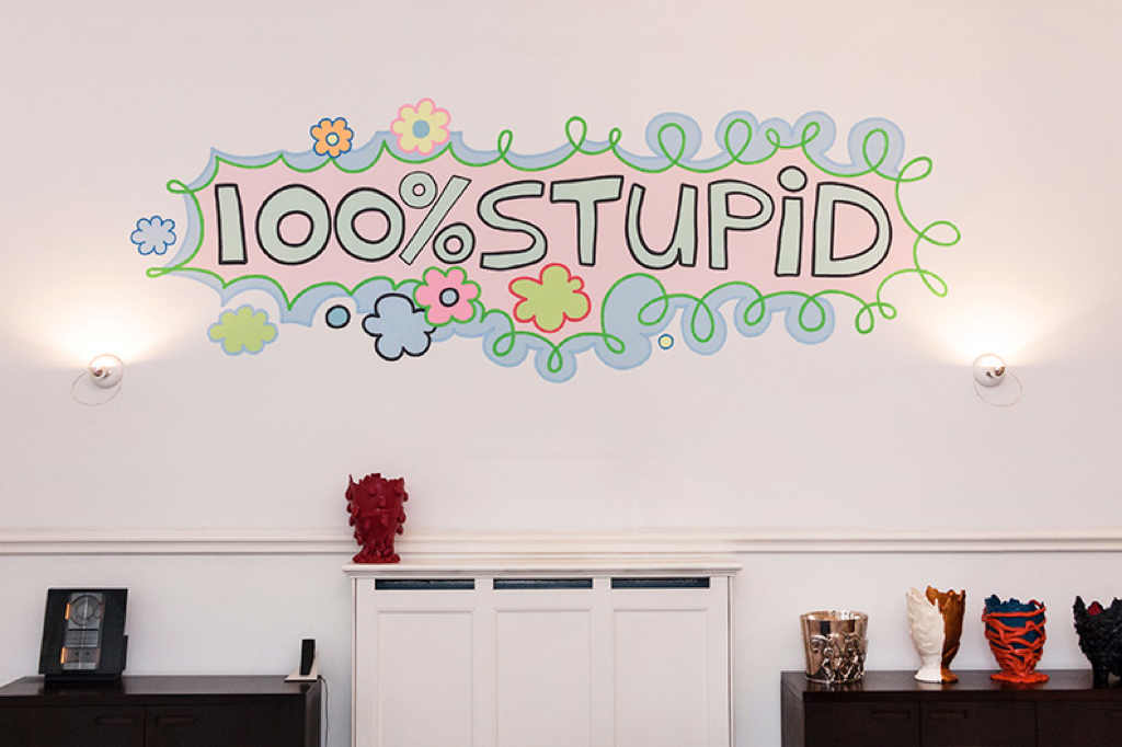 100% Stupid by Lily van der Stokker