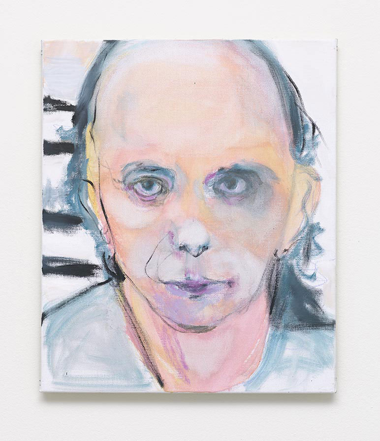 Marlene Dumas - Phil Spector - Without Wig, 2011 - photo courtesy