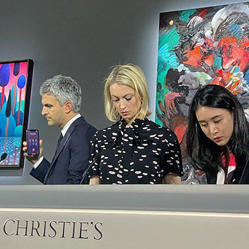 Nicolas Party smashes auction record