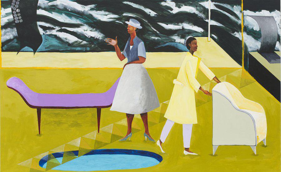 ANATOMY OF AN ARTWORK Le Rodeur: The Pulley, 2017 by  Lubaina Himid