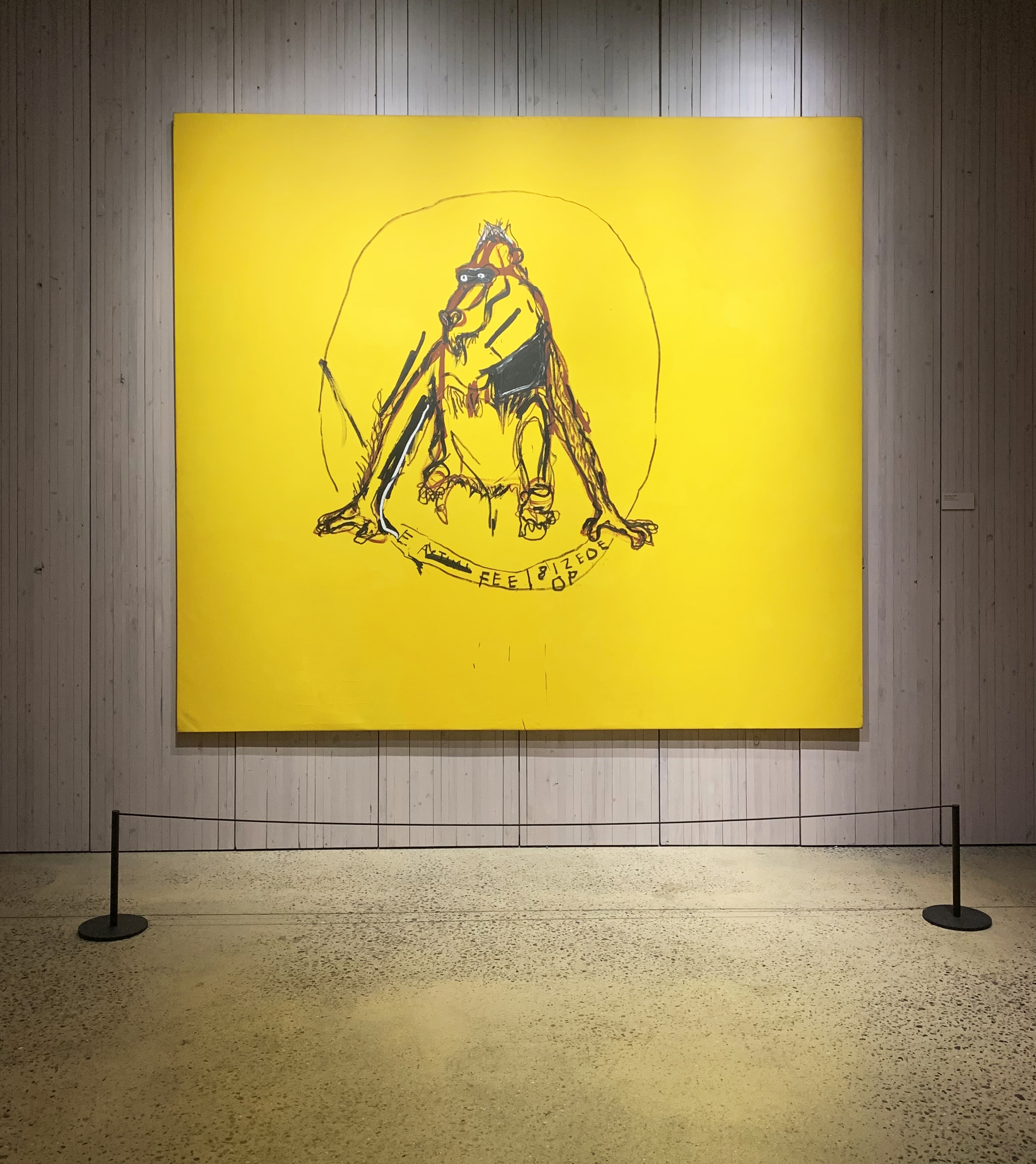Jean-Michel Basquiat - Dry Cell, 1988 at King Pleasure, Landmark
